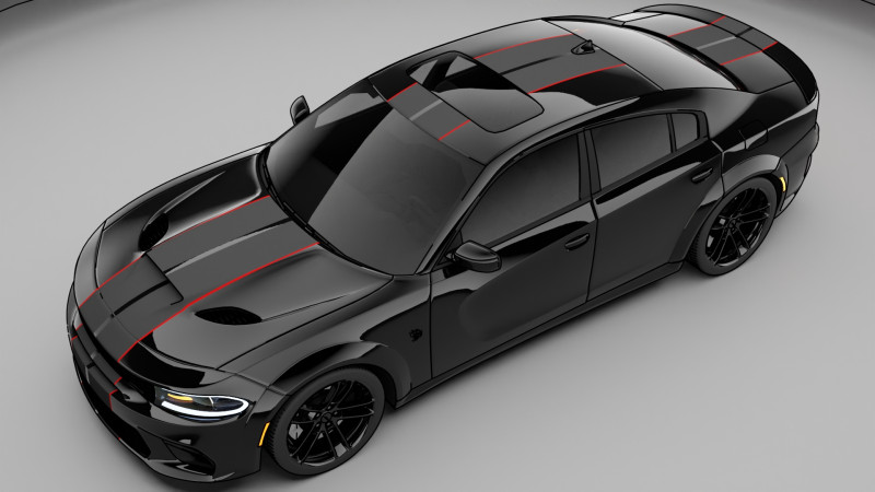 Dodge Charge Modelo 3D .c4d .max .obj .3ds .fbx .stl .blend