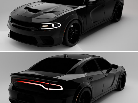 Dodge Charge Modelo 3D
