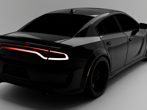 Dodge Charge Modelo 3D
