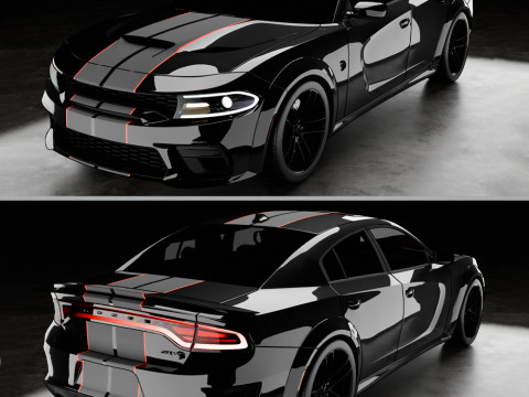 Dodge Charge Modelo 3D