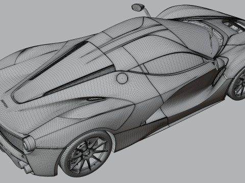LaFerrari Modello 3D