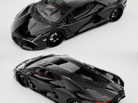 Lamborghni Revuelto 3D Model