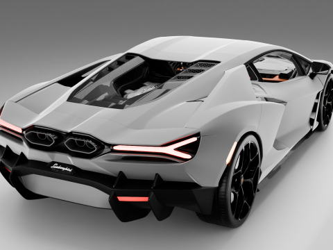 Lamborghni Revuelto 3D Model