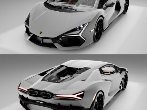 Lamborghni Revuelto 3D Model