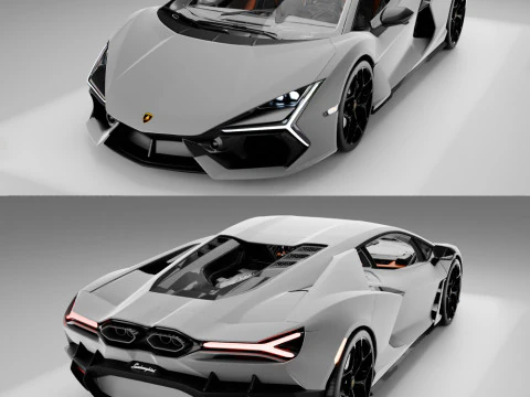 Lamborghni Revuelto 3D Model