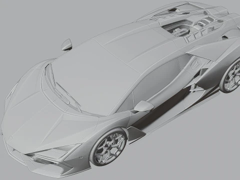 Lamborghni Revuelto 3D Model