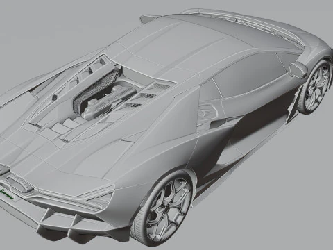 Lamborghni Revuelto 3D Model