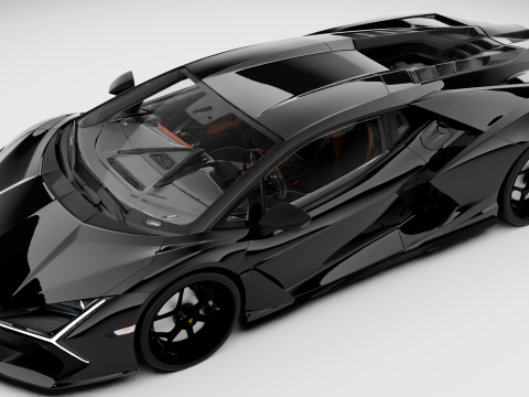 Lamborghni Revuelto 3D Model
