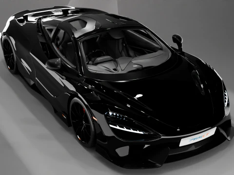 Mclaren 765 lt 3D Model