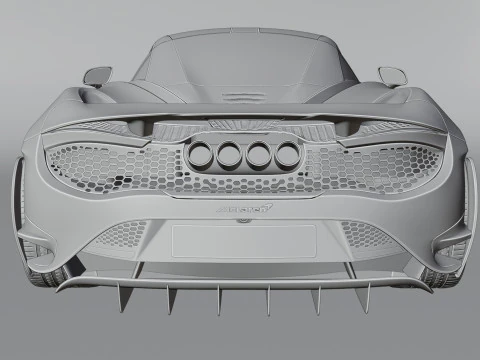 Mclaren 765 lt 3D Model