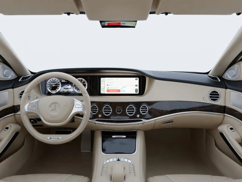 Mercedes-Benz S65 W222 2014 Modello 3D
