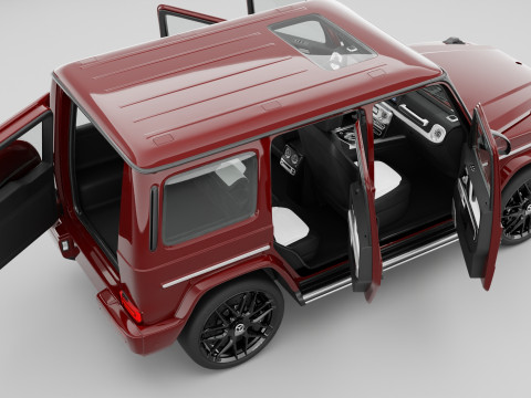 Mercedies G Wago 3D 模型