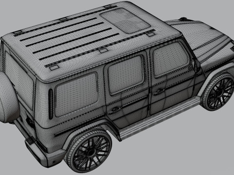 Mercedies G Wago Model 3D