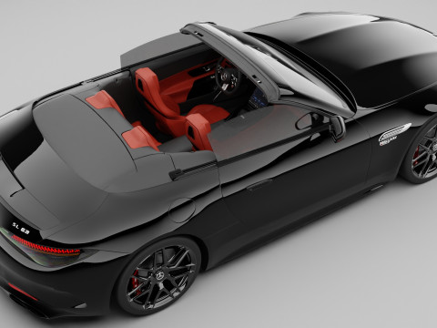 Mersedes Benz SL63 AMG Modello 3D
