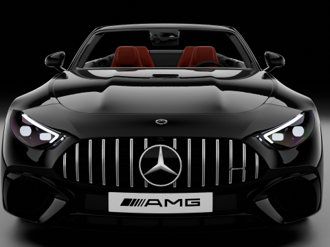 Mersedes Benz SL63 AMG Modelo 3D