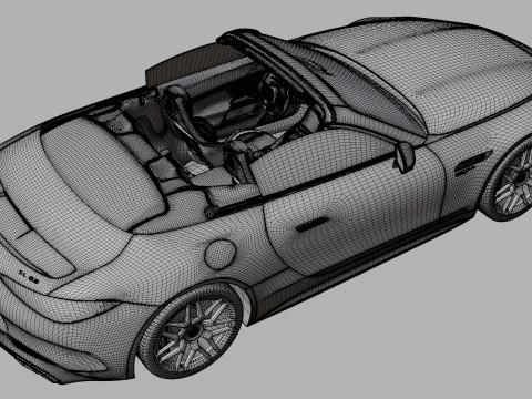 Mersedes Benz SL63 AMG Modelo 3D