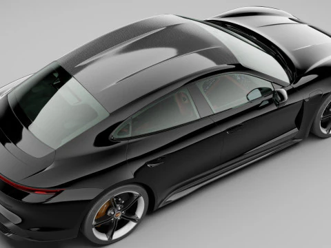 Porsche Taycan 2020 3D Model