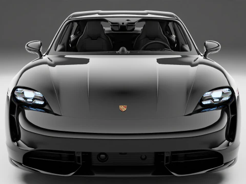 Porsche Taycan 2020 3D Model