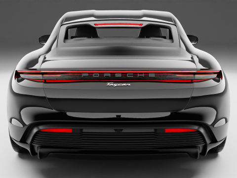 Porsche Taycan 2020 3D मॉडल