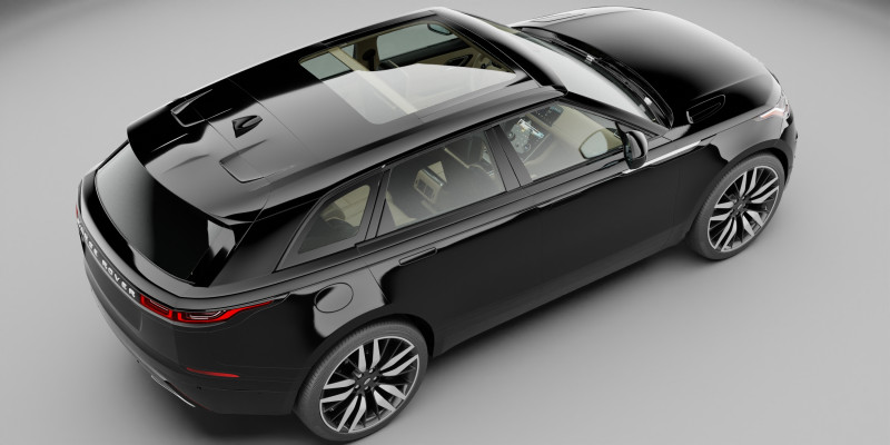 Range Rover Velar 3D 模型 .c4d .max .obj .3ds .fbx .stl .blend 