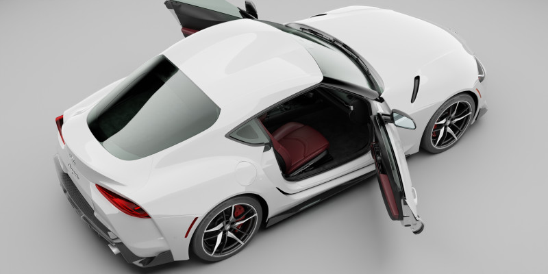 Toyota Supra 2022 3D 모델 .c4d .max .obj .3ds .fbx .stl .blend