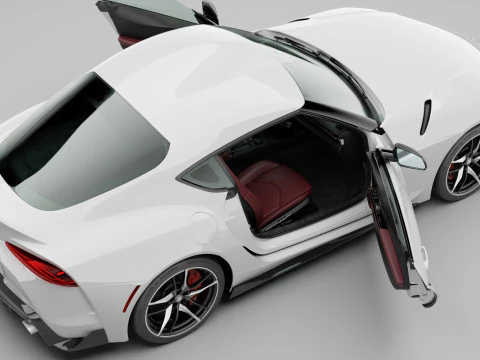 Toyota Supra2022 Modello 3D