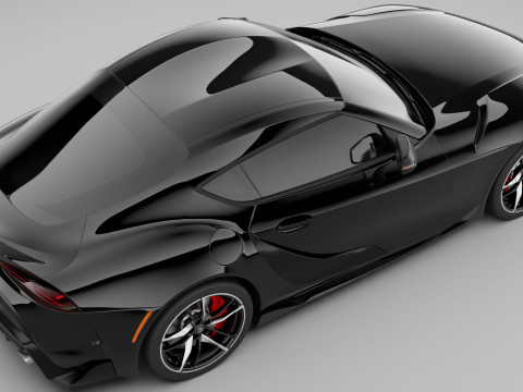 Toyota Supra 2022 3D 모델