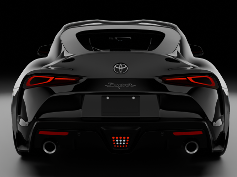 Toyota Supra 2022 3D 모델