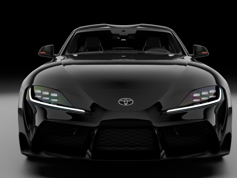 Toyota Supra 2022 3D 모델