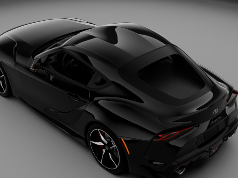 Toyota Supra 2022 3D 모델