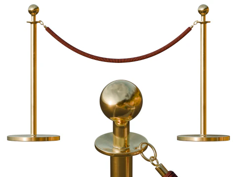 Barriera di corda Modello 3D