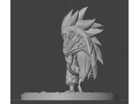 Gotenks SS3 by Pero86 Modelo de impresión 3D