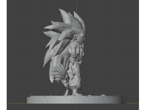 Gotenks SS3 by Pero86 Modelo de impresión 3D