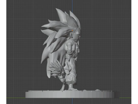 Gotenks SS3 by Pero86 3D Print Model