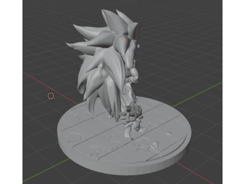 Gotenks SS3 by Pero86 3D Print Model