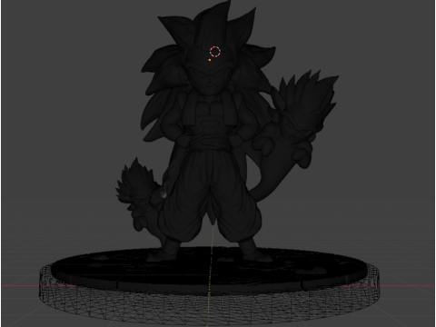 Gotenks SS3 by Pero86 Modelo de impresión 3D