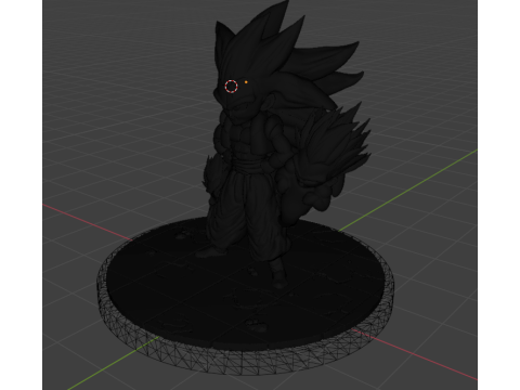 Gotenks SS3 by Pero86 Modelo de impresión 3D