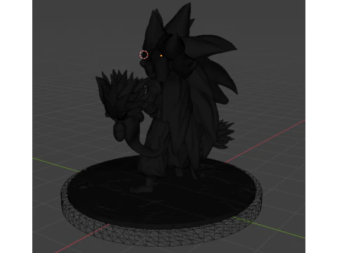 Gotenks SS3 by Pero86 3D Print Model