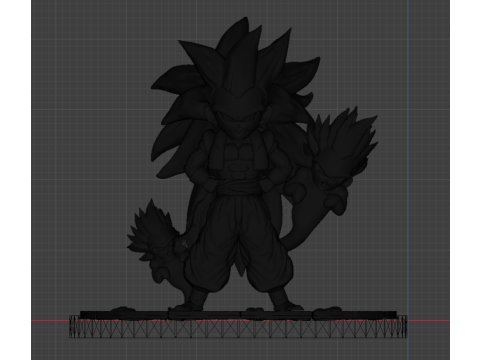 Gotenks SS3 by Pero86 Modelo de impresión 3D
