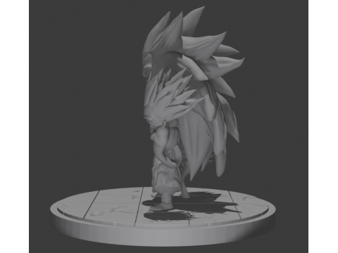 Gotenks SS3 by Pero86 Modelo de impresión 3D
