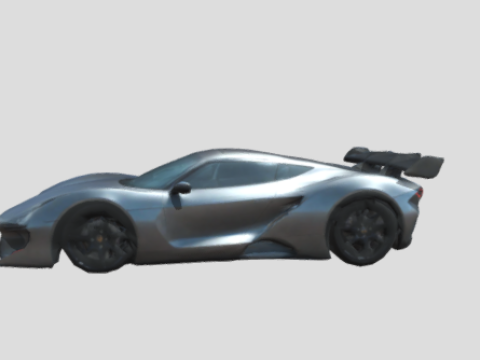 Sport Car - Sleek Design with High Detail 3D Model