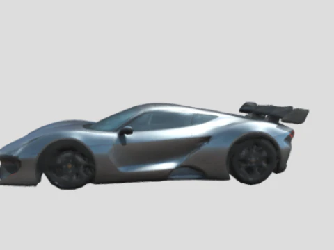 Sport Car - Sleek Design with High Detail 3D Model