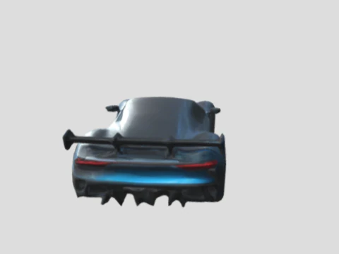 Sport Car - Sleek Design with High Detail 3D Model