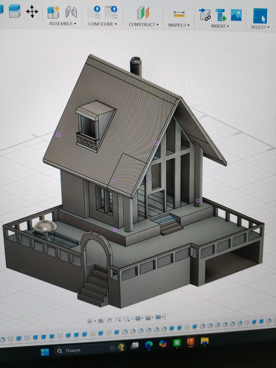 House 3D Model .c4d .max .obj .3ds .fbx .stl .blend 