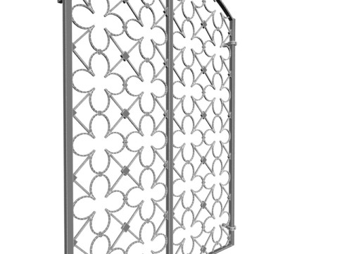 Iron Gate 3D Model