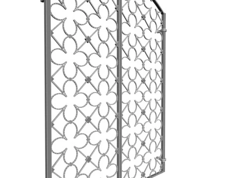 Железные ворота 3D Модель