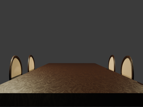 TABLE SET 3D Model