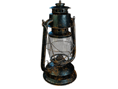 Oil Lantern 3Dモデル