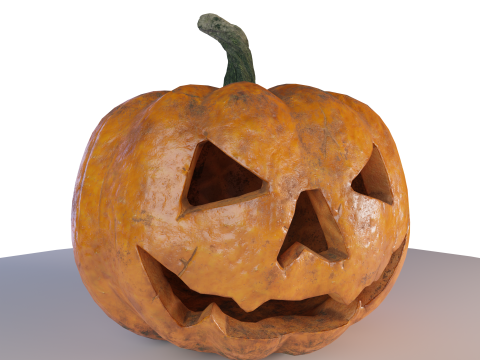 Pumpkin02 Modelo 3D
