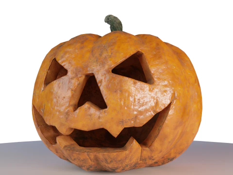 かぼちゃ02 3Dモデル